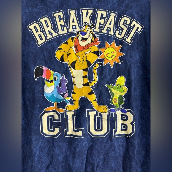 Goodie Two Sleeves - Kellogg's Mascots Breakfast Club T-Shirt Size XL - Picture 3 of 4